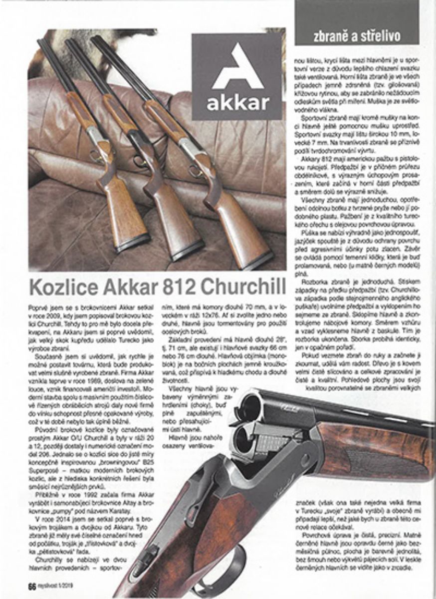 Picture of Churchill 812 Review