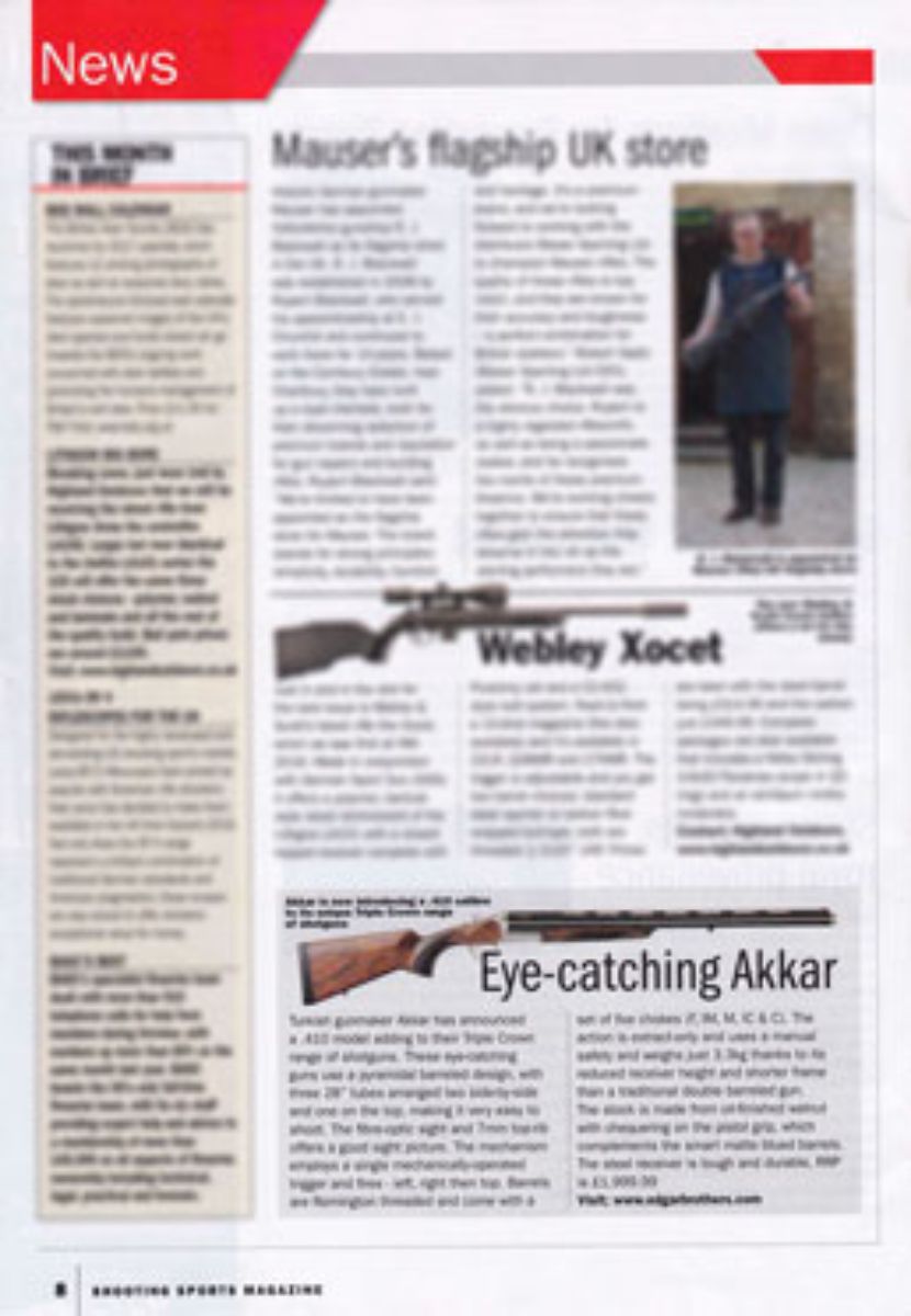 Picture of Editorial - Akkar Triple Crown .410 Shooting Sports Jan 2017