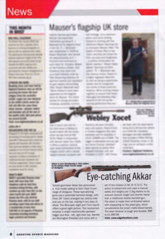 Picture of Editorial - Akkar Triple Crown .410 Shooting Sports Jan 2017