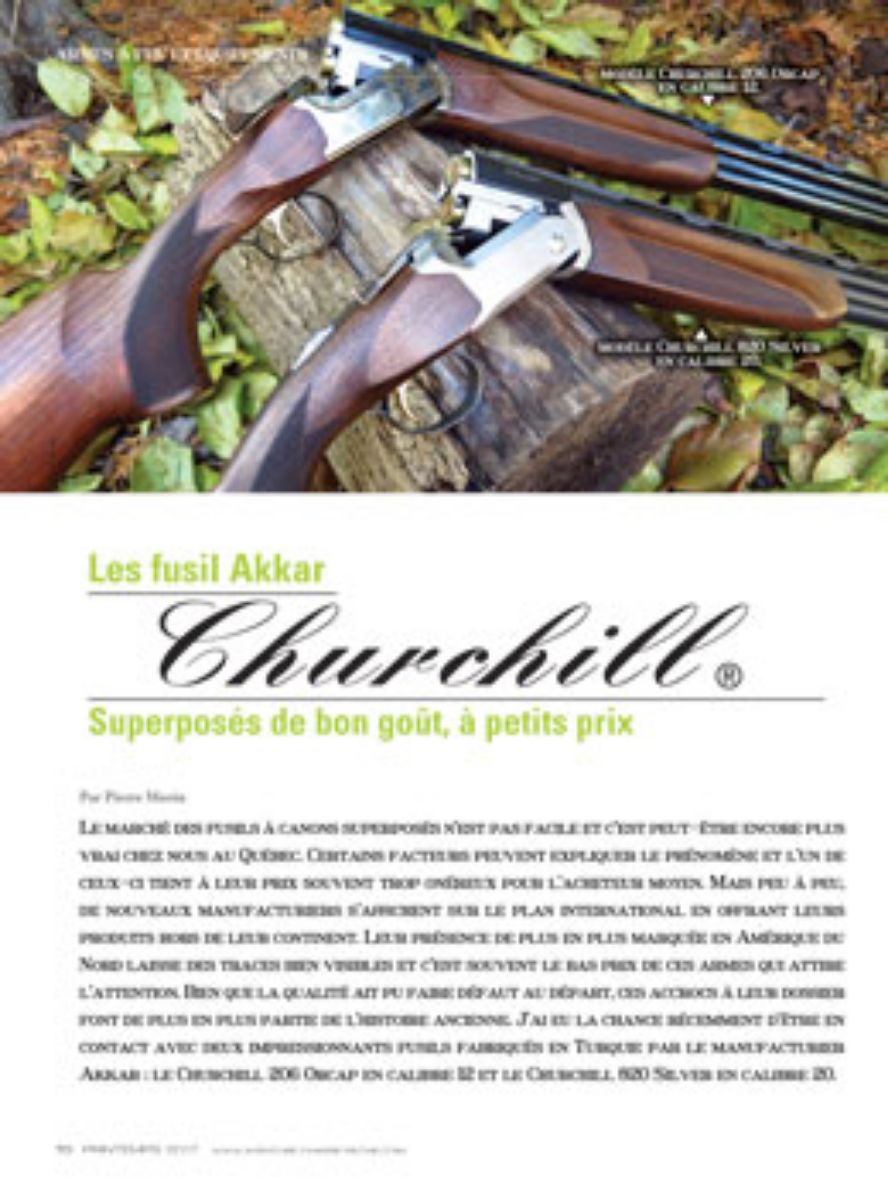 Picture of Churchill Aventure Chasse Peche Magazine
